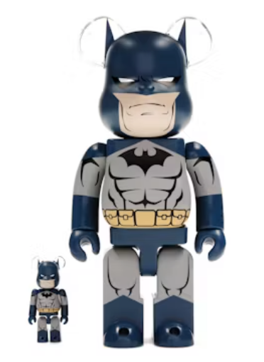 Bearbrick Batman Hush Ver. 100% & 400% Set Icy Society SLC