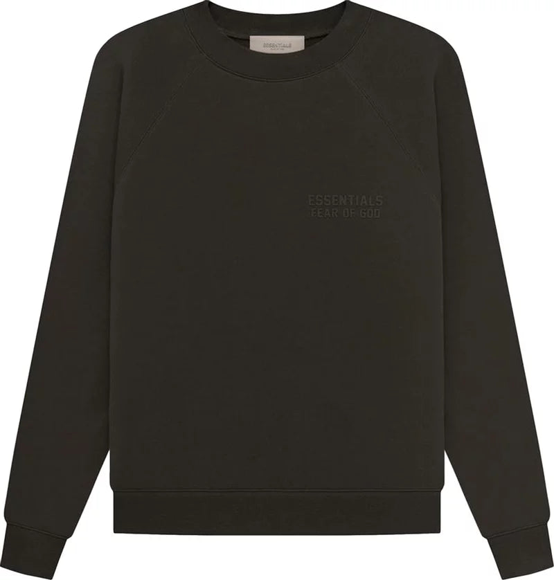 Fear of God Essentials Crewneck Sweatshirt Off Black
