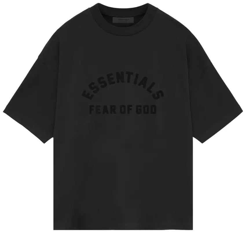 Fear of God Essentials Heavy Short-Sleeve Tee 'Black'