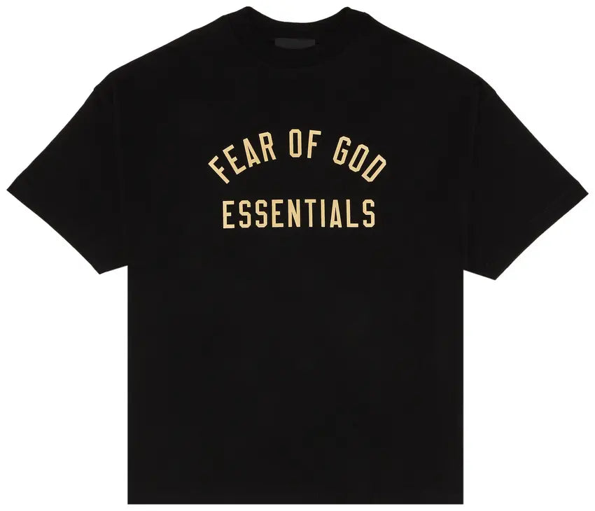 Fear of God Essentials Jersey Crewneck Tee 'Black'