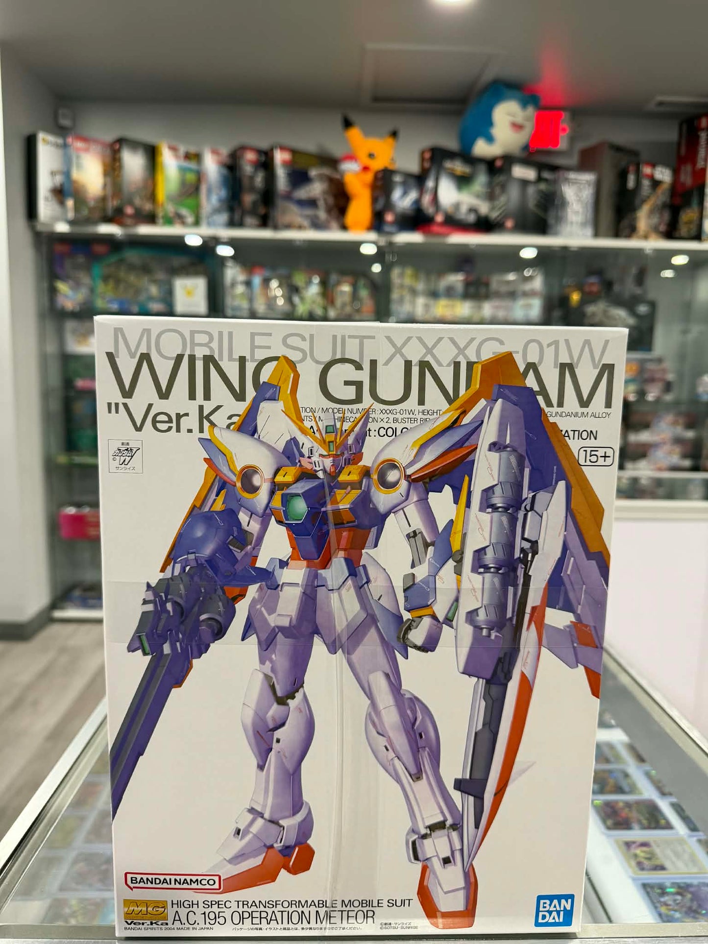 Gundam Model Kit: MG 1/100 - Wing Gundam Ver.Ka