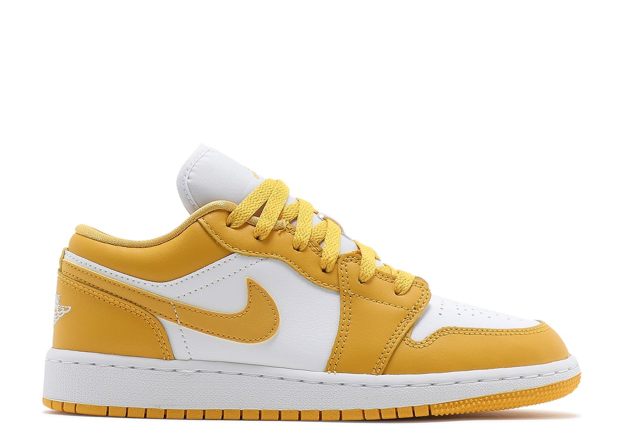 Jordan 1 Low White Pollen (GS)