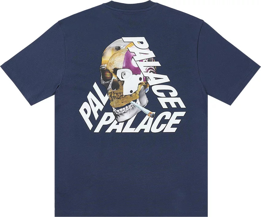 Palace Baked P-3 T-Shirt Navy