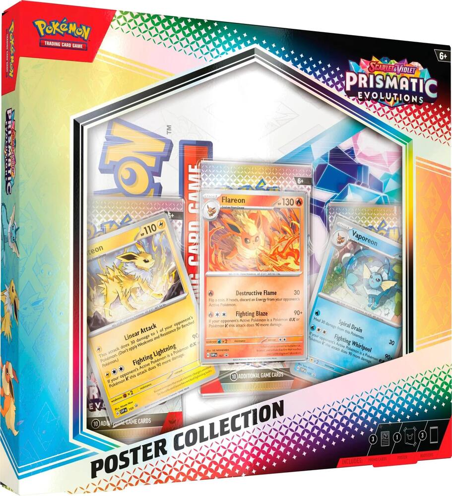 Pokemon Prismatic Evolutions Poster Collection - SV: Prismatic Evolutions