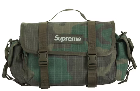 Supreme Mini Duffle Bag (SS24) Woodland Camo