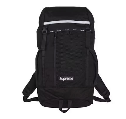 Supreme Logo Backpack (FW24) Black