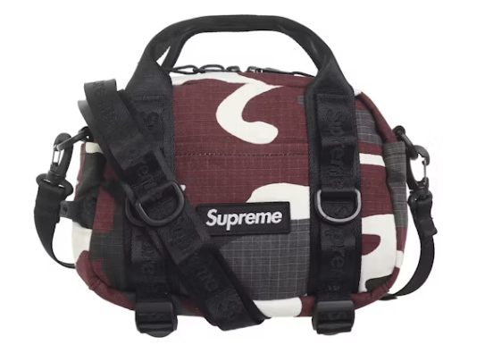 Supreme Mini Duffle Bag (SS26) Red Camo