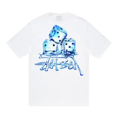 Stussy Melted Tee White