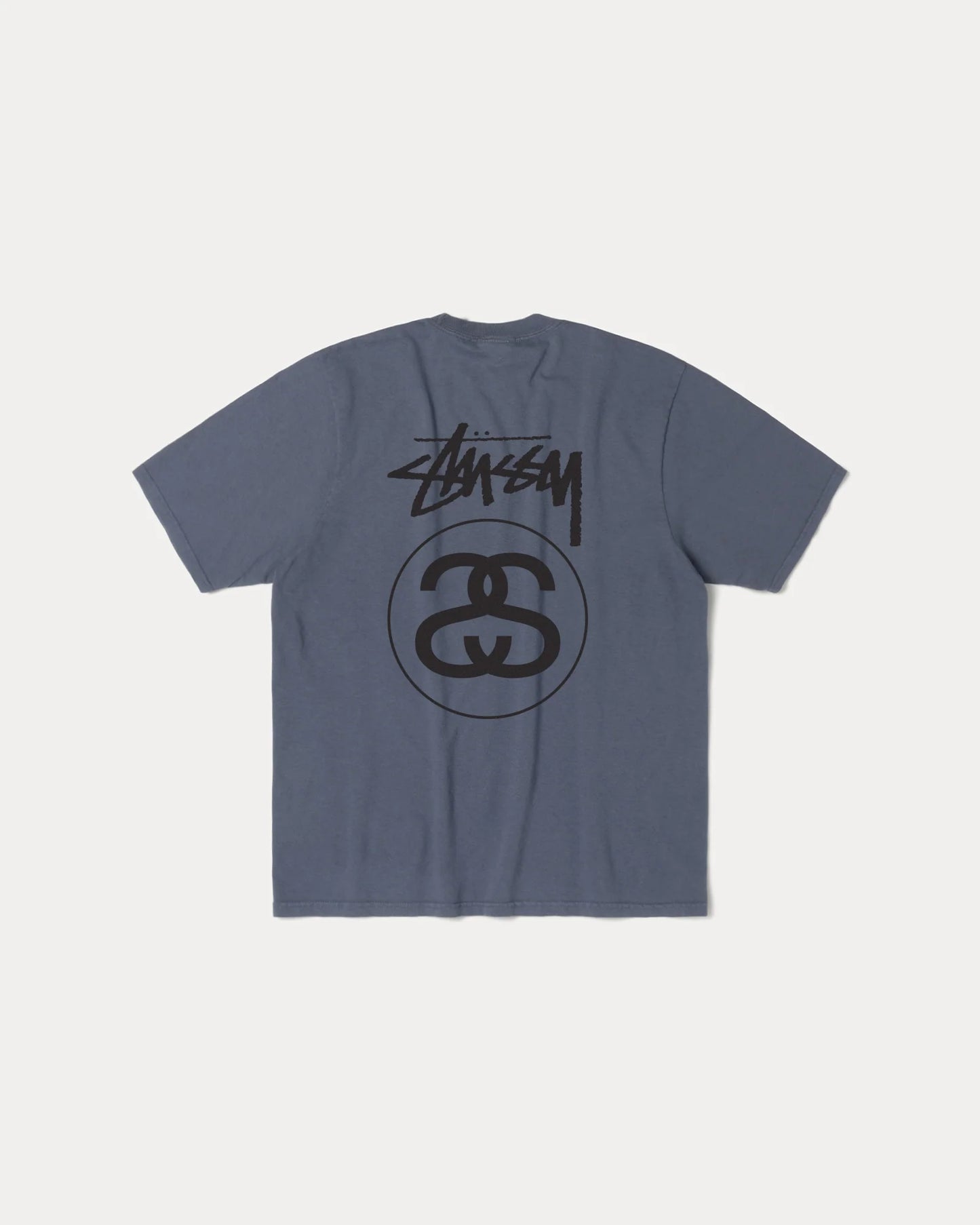 Stussy Stock Link Tee Pigment Dyed Tee Navy