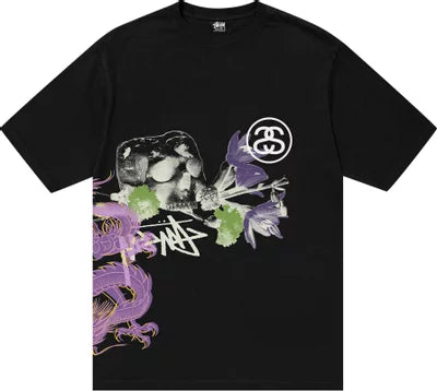Stussy Strike Pigment Dyed Tee Black