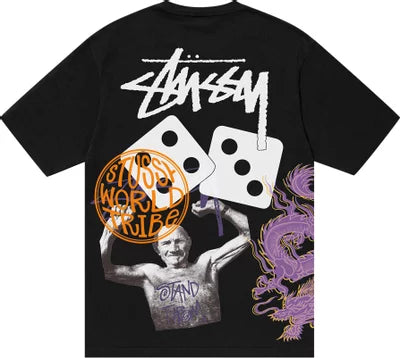 Stussy Strike Pigment Dyed Tee Black
