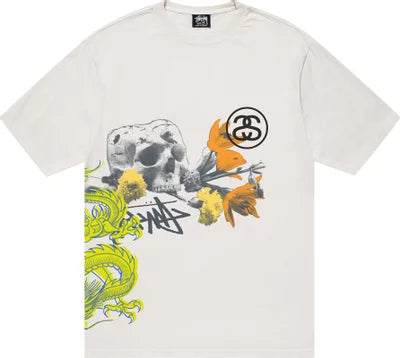 Stussy Strike Pigment Dyed Tee Natural