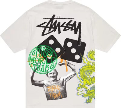 Stussy Strike Pigment Dyed Tee Natural