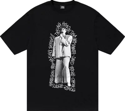 Stussy Talking Heads Stop Making Sense Tee Black