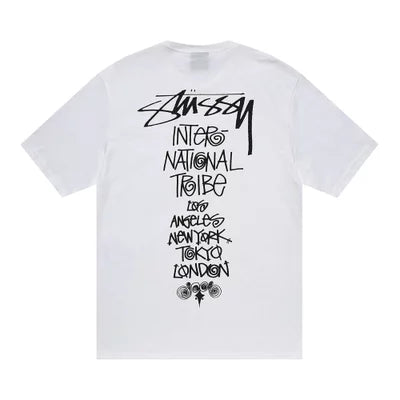 Stussy Tribe Stack Tee White