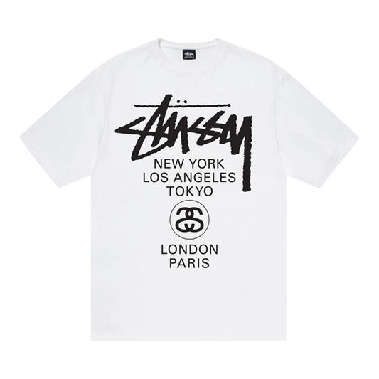Stussy World Tour Tee 'White'