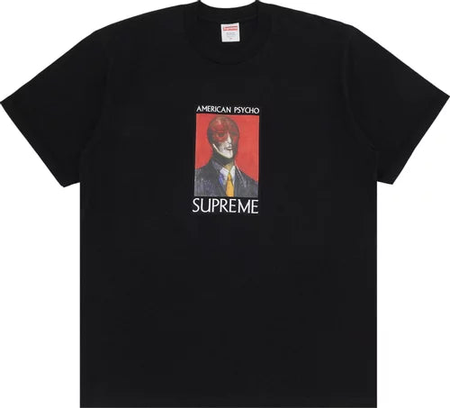 Supreme American Psycho Tee Black