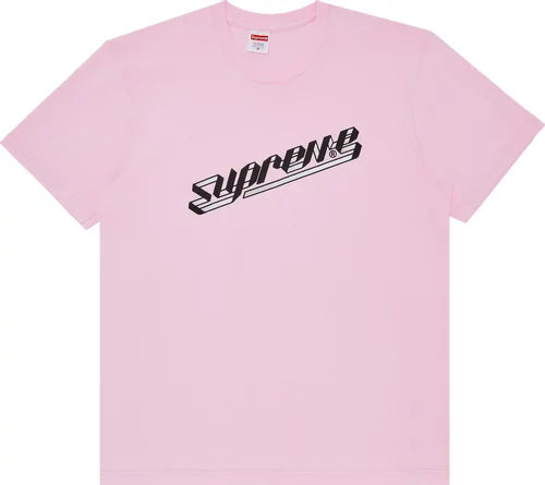 Supreme Banner Tee (FW23) Light Pink