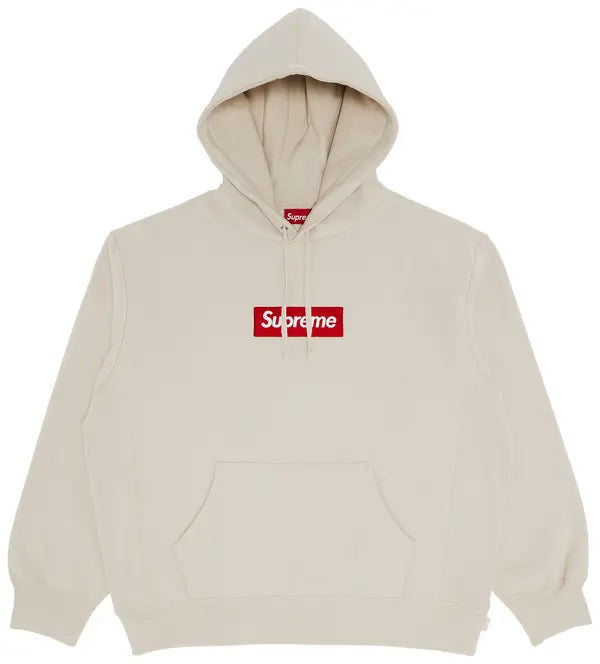 Supreme Box Logo Hooded Sweatshirt Sweatshirt (FW24) Stone