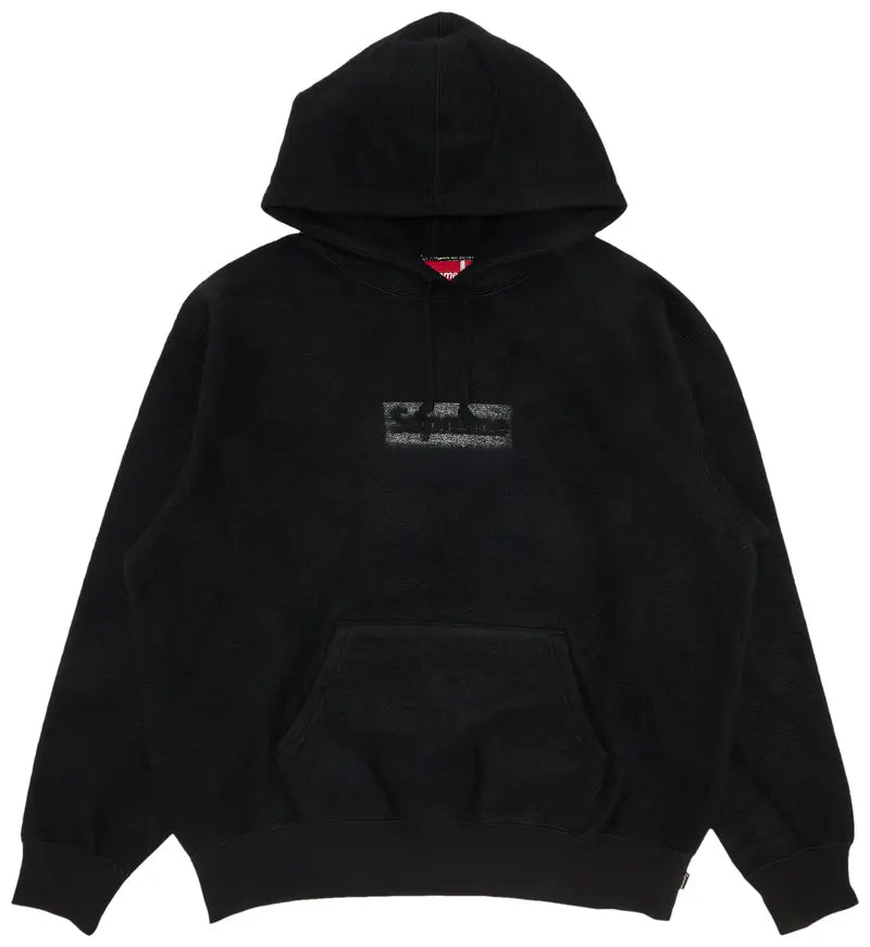 Supreme Inside Out Box Logo Hooded Sweatshirt Black