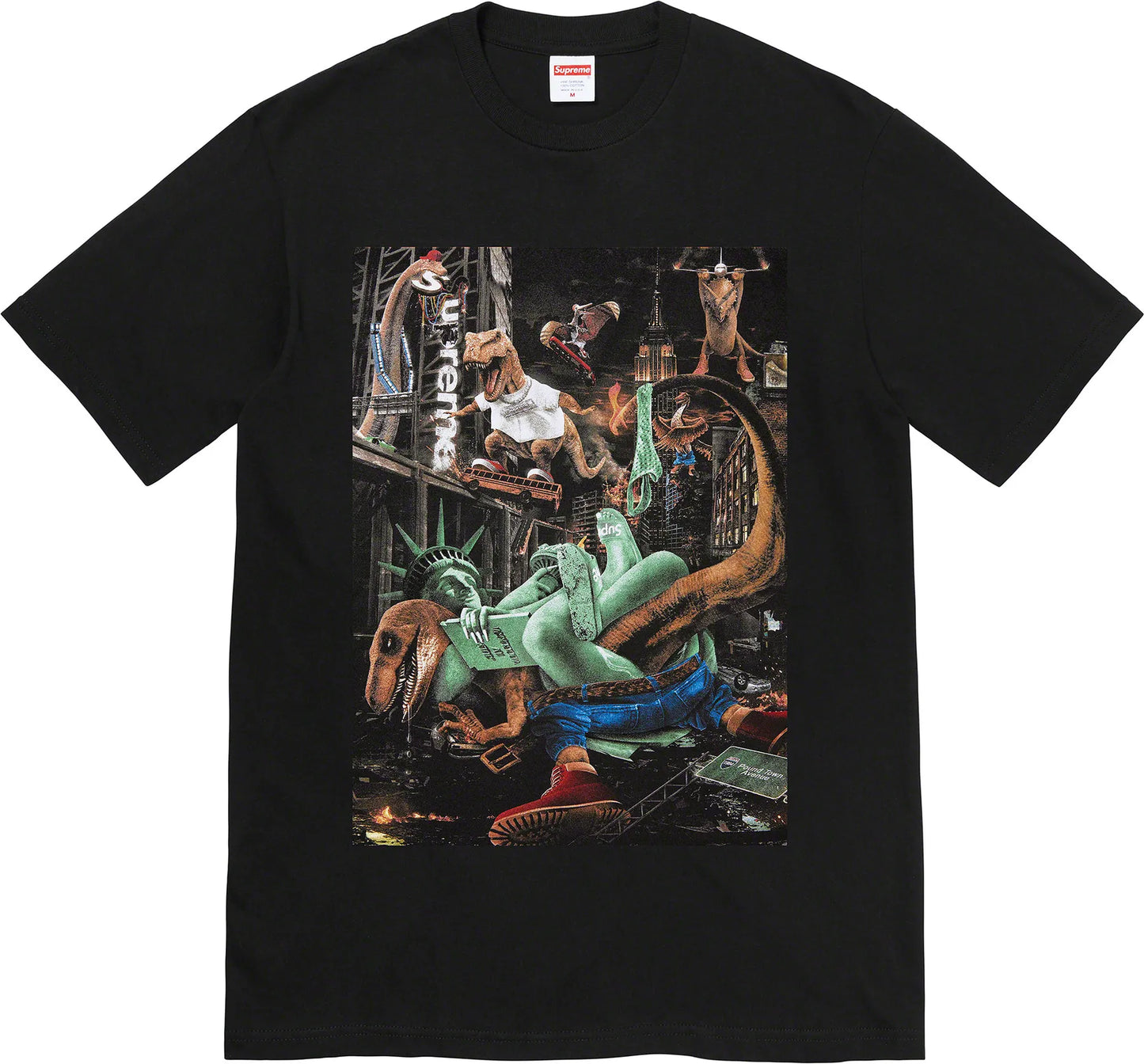 Supreme T-Rex Tee Black