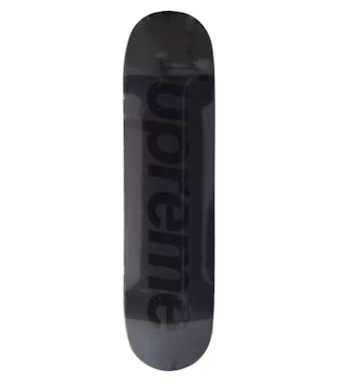 SupremeTonalBoxLogoSkateboardDeckBlackatIcySocietySLC