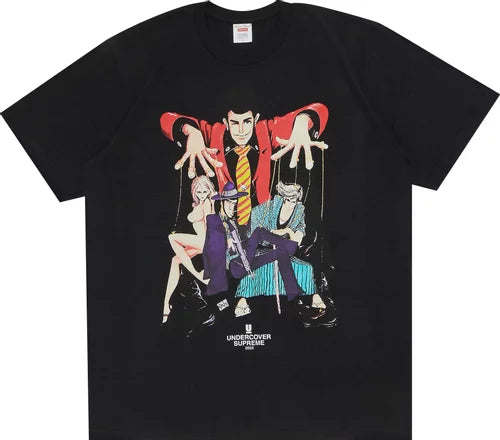 Supreme UNDERCOVER Lupin Tee Black