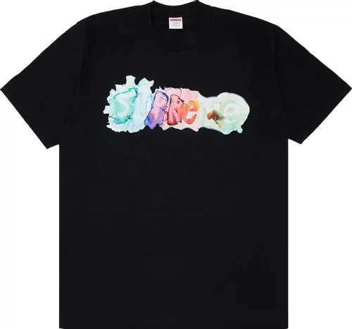 Supreme Watercolor Tee Black