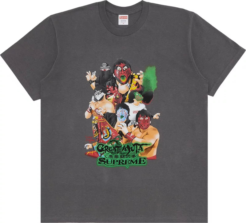 Supreme Muta Tee Charcoal