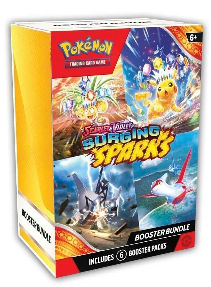 Surging Sparks Booster Bundle - SV08- Surging Sparks Icy Society SLC