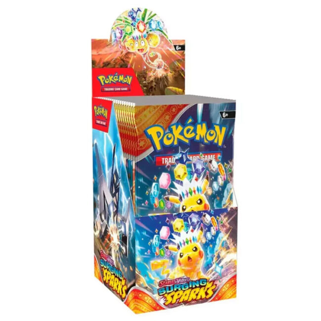 Pokemon Surging Sparks Half Booster Box (18 Packs)