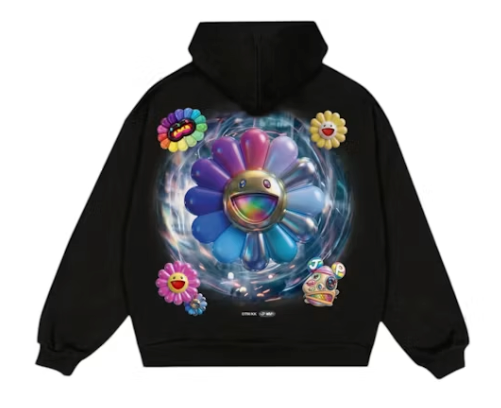Takashi Murakami x MNNK Bro. (Takashi Murakami x JP THE WAVY) Hoodie