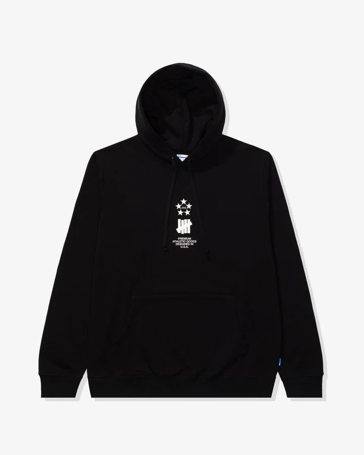 Undefeated Stars + Bars Hoodie Black