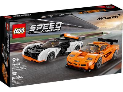 76918 LEGO Speed Champions McLaren Solus GT & McLaren F1 LM