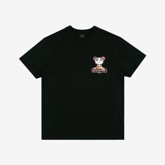 Blackpink x Kaikai Kiki Takashi Murakami Signature T-shirt Vintage Black