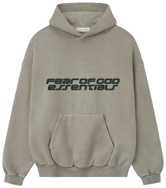 Fear of God Gray Holiday Heavy Fleece 90s Hoodie