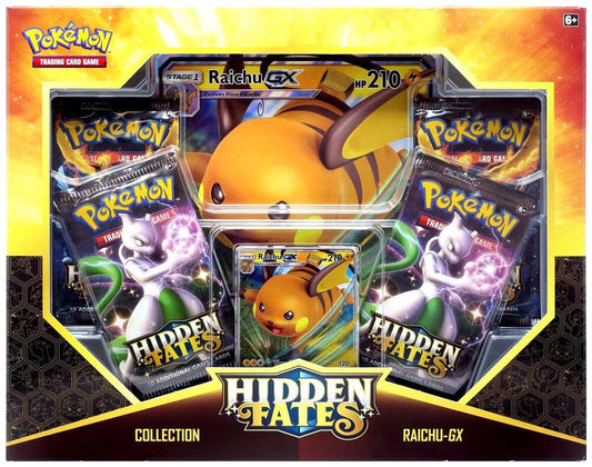 Pokemon Hidden Fates Collection [Raichu GX]