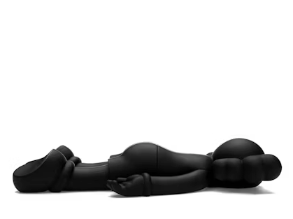KAWS Companion 2020 Vinyl Figure Black Icy Society SLC