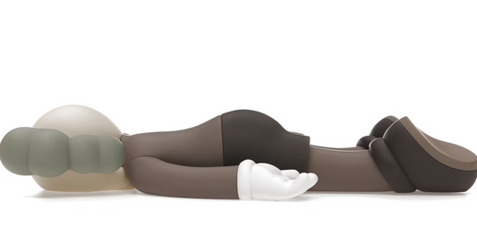 KAWS Companion 2020 Vinyl Figure Brown Icy Society SLC