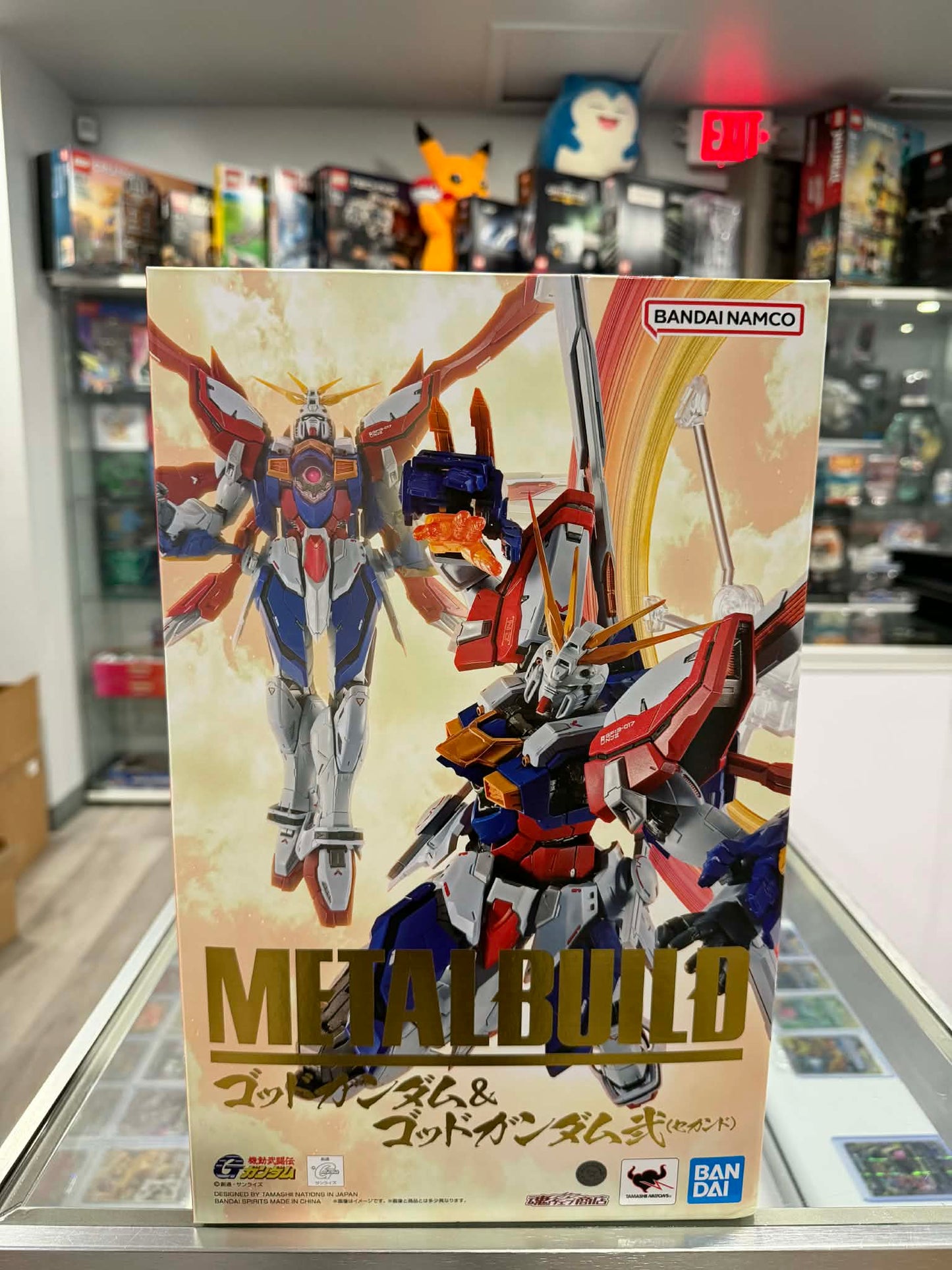 Mobile Fighter G Gundam Metal Build Burning Gundam (Burning Gundam Second Ver.) Action Figure