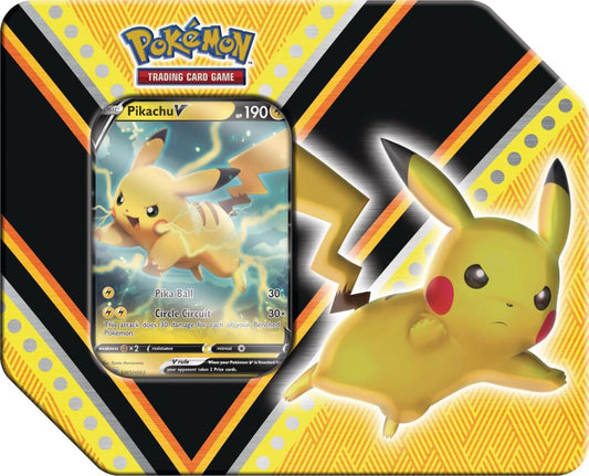 Pokemon V Powers Tin [Pikachu V] - Miscellaneous Cards & Products (MCAP)