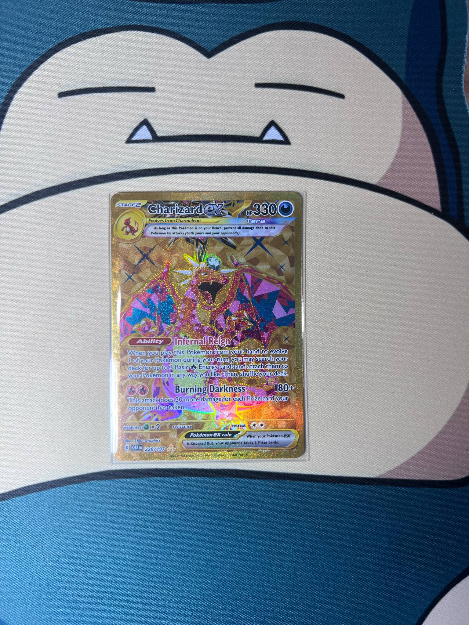 Pokemon Charizard ex #228 Pokemon Obsidian Flames