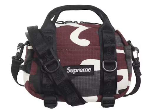 Supreme Mini Duffle Bag (SS26) Red Camo