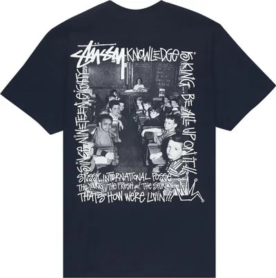 Stussy Classroom Tee Black