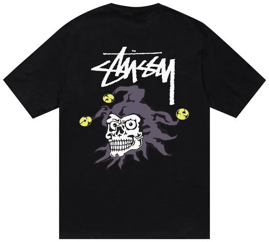 StussyJokerTeeBlackIcySocietySLC
