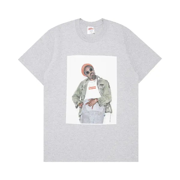 Supreme André 3000 Tee Heather Grey – Icy Society