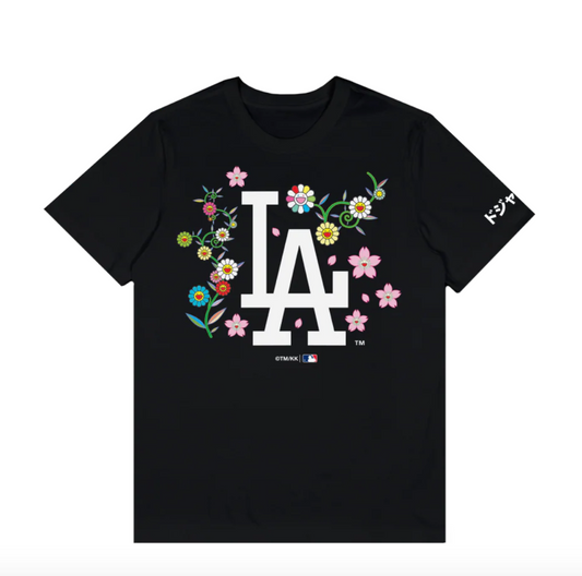 TAKASHI MURAKAMI + DODGERS SHIRT BLACK