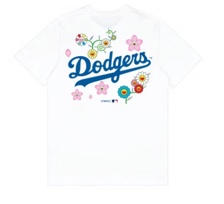 Takashi Murakami Fanatics x Los Angeles Dodgers World Series 2025 Champs T-Shirt White