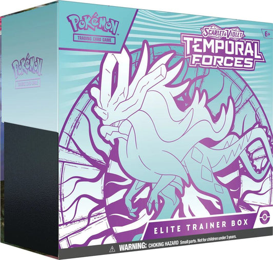 Pokemon Temporal Forces Elite Trainer Box [Walking Wake] - SV05: Temporal Forces (TEF)